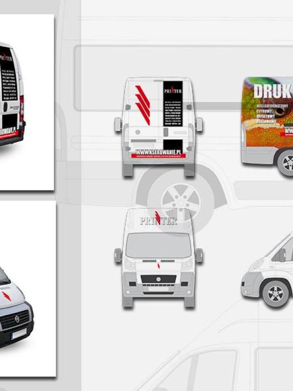 Projekt oklejenia BUSa