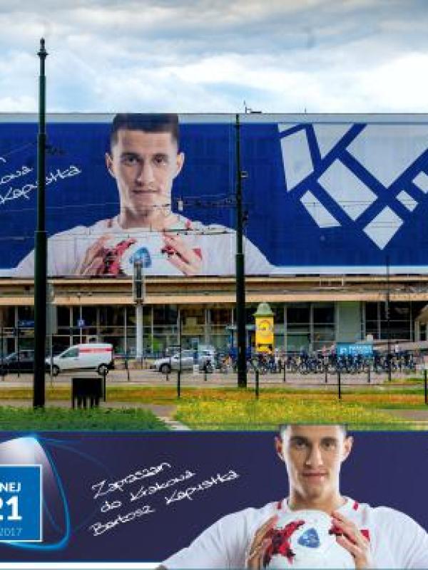 Reklama wielkoformatowa UEFA