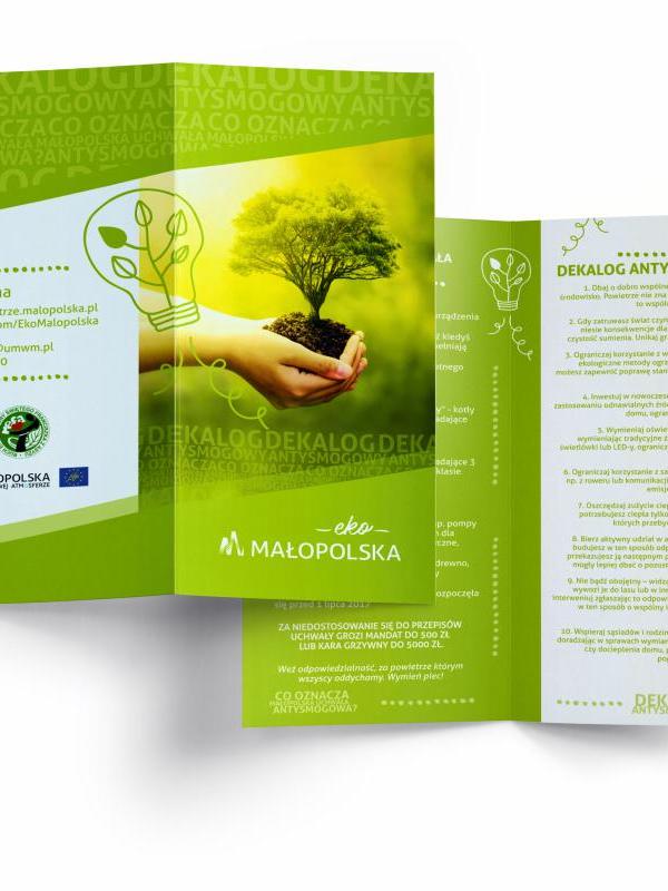 Ulotka dla Urzędu Marszałkowskiego